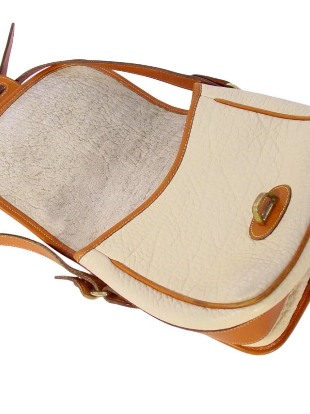 DOONEY & BOURKE Vintage AWL Crossbody Equestrian Over/Under Tack Bag - USA - Picture 10 of 13